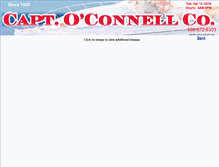 Tablet Screenshot of captoconnell.com